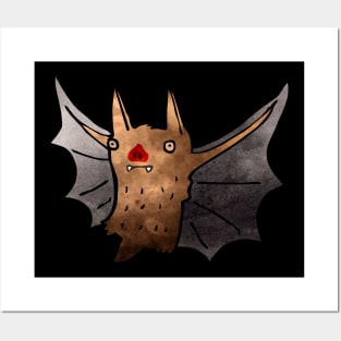 Brown Bat Posters and Art